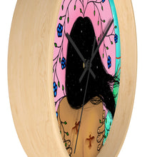 Load image into Gallery viewer, Wall Clock: Chief Lady Bird&#39;s Naandwi&#39;aan
