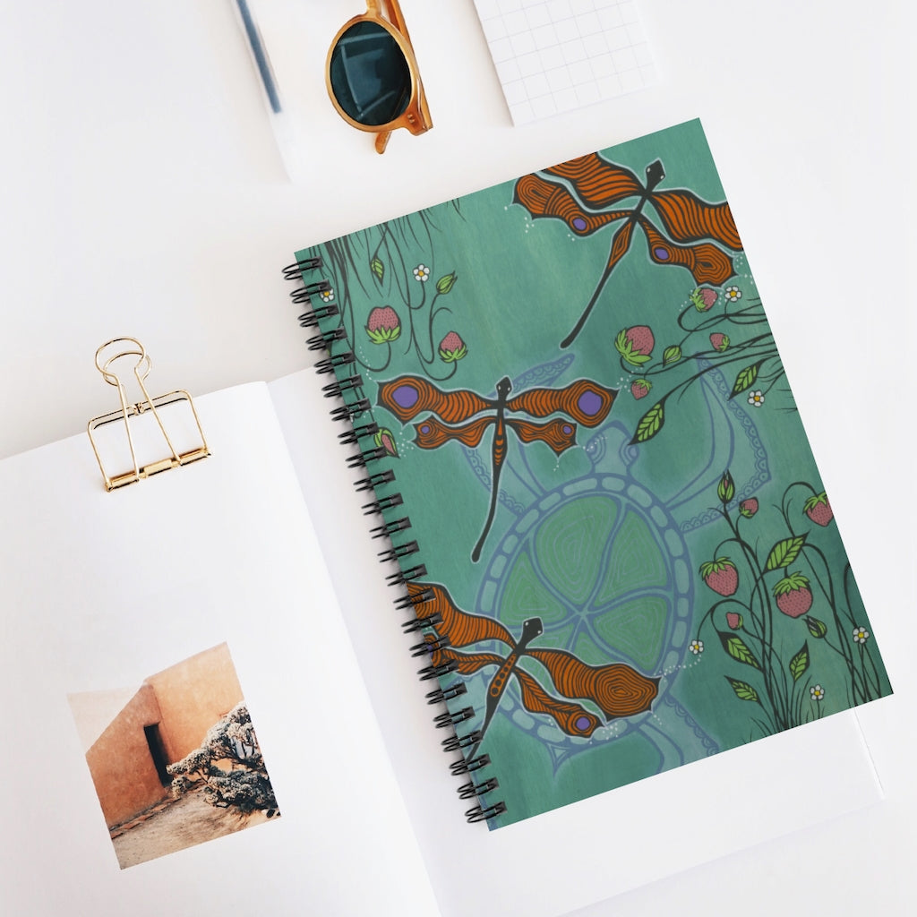 Spiral Notebook: janet romero-leiva's delightful you
