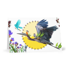 Load image into Gallery viewer, Greeting Cards (7 pcs): Fiya Bruxa&#39;s Vuelo y Canto
