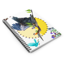 Load image into Gallery viewer, Spiral Notebook: Fiya Bruxa&#39;s Vuelo y Canto
